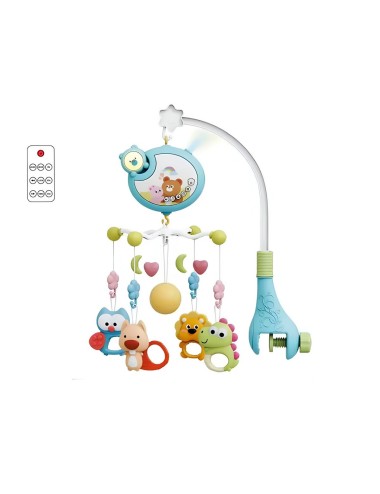 Movil Musical Para Bebes Para Cunas Baby Niños + Control