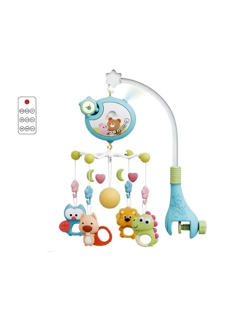 Movil Musical Para Bebes Para Cunas Baby Niños + Control