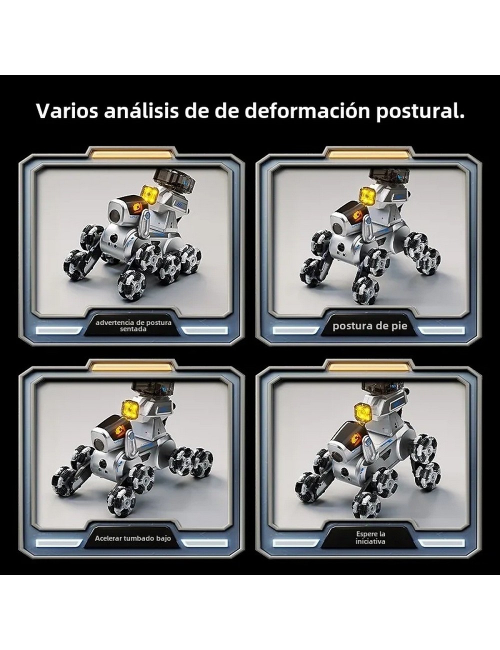 Perro Robot Recargable Lanzador De Hidrogel Juguete Niños