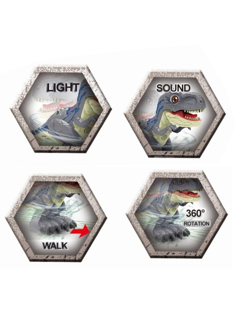 Robot Dinosaurio Tiranosaurio Rex Recargable Niños + Control