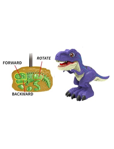 Robot Dinosaurio Tiranosaurio Rex Recargable Niños + Control