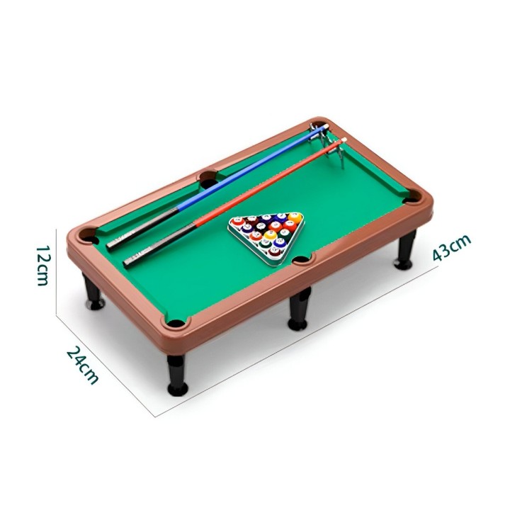Billar Profesional Juguete Para Niños De Mesa + Accesorios