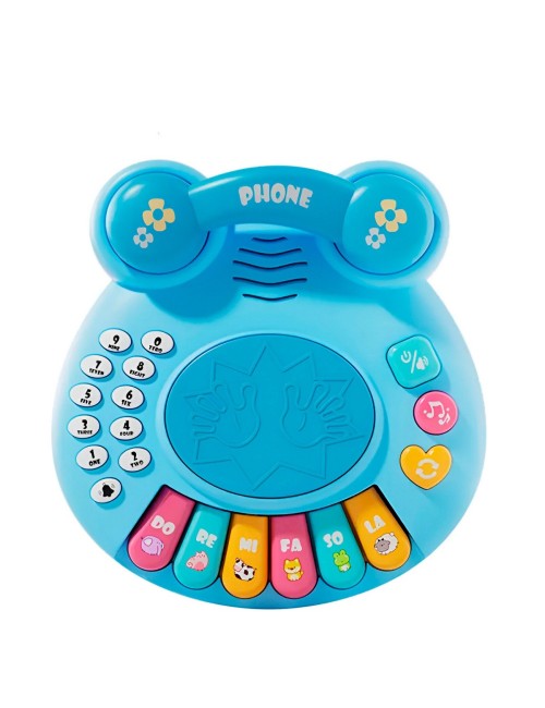 Piano Telefono Numeros Bebe Interactivo Juguete + Baterias