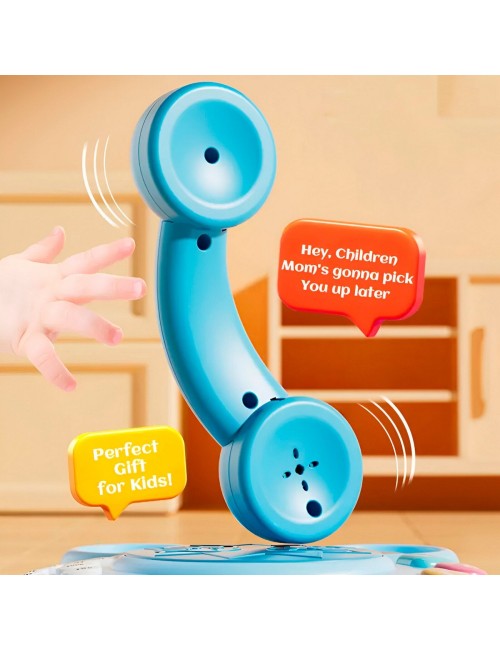 Piano Telefono Numeros Bebe Interactivo Juguete + Baterias