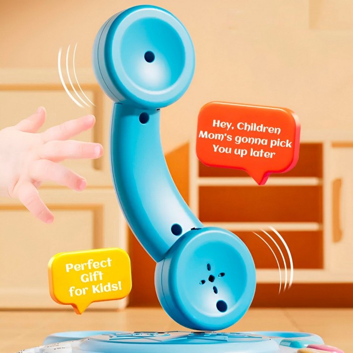 Piano Telefono Numeros Bebe Interactivo Juguete + Baterias