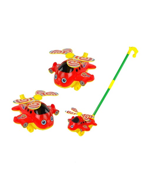 Helicoptero Andadera Arrastre Juguete Niños Interactivo