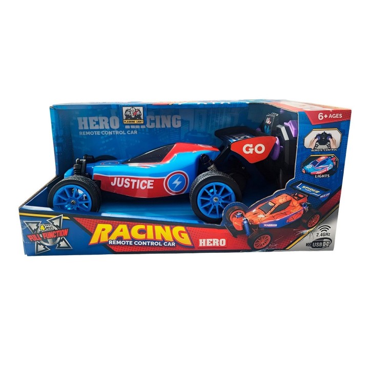 Carro Formula 1 Heroes Recargable Juguete + Control Remoto