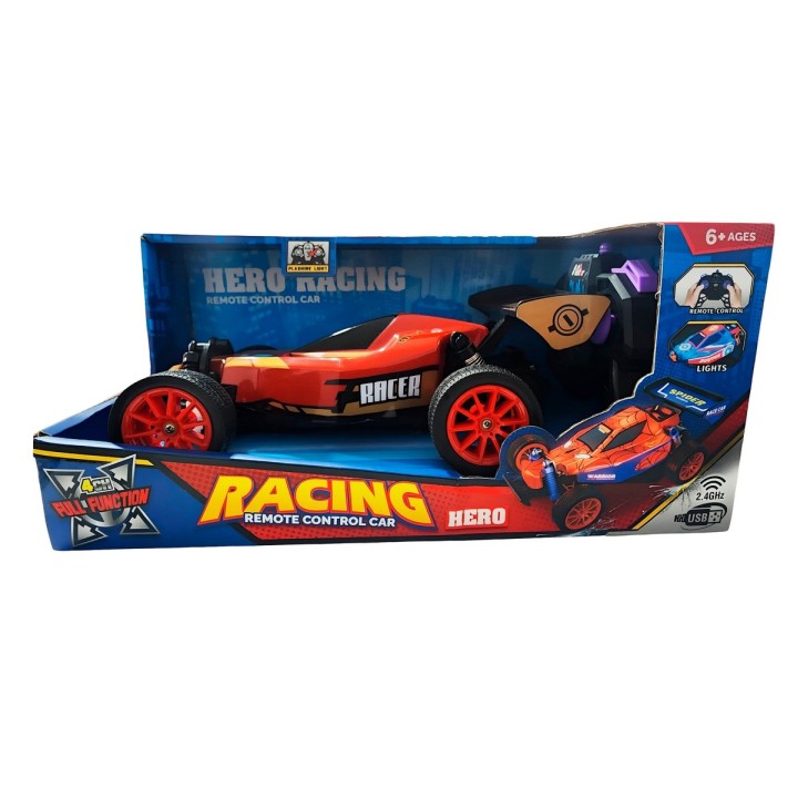 Carro Formula 1 Heroes Recargable Juguete + Control Remoto
