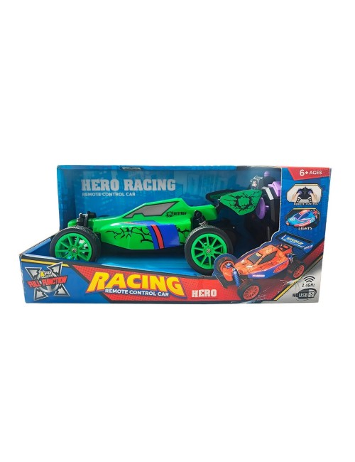 Carro Formula 1 Heroes Recargable Juguete + Control Remoto