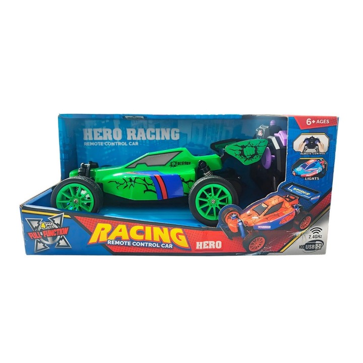 Carro Formula 1 Heroes Recargable Juguete + Control Remoto