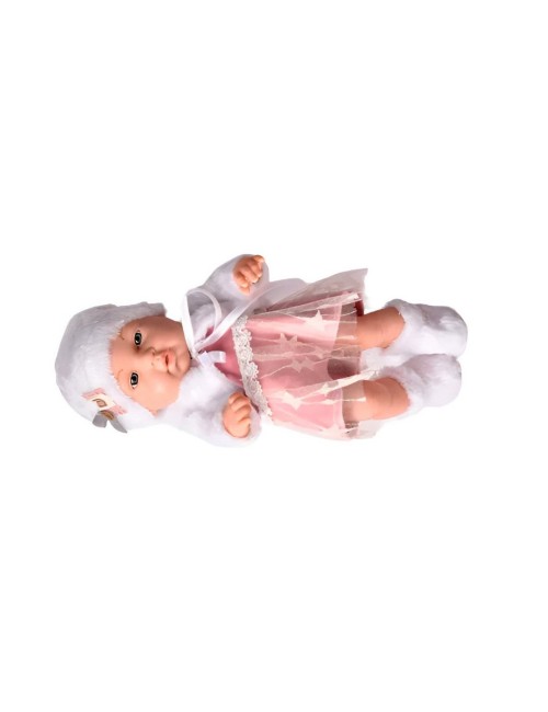 Muñeco Realista Con Pijama Juguete Niñas Interactivo