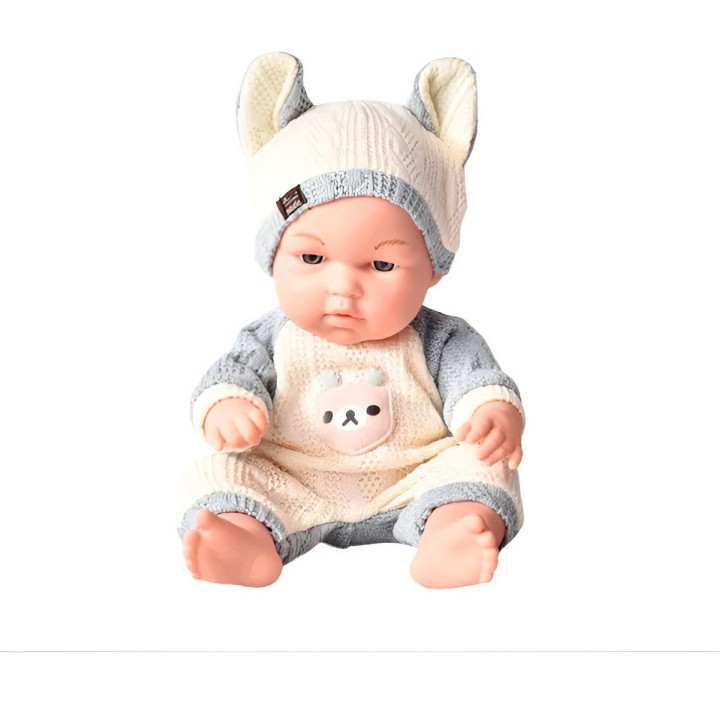Muñeco Realista Con Pijama Juguete Niñas Interactivo