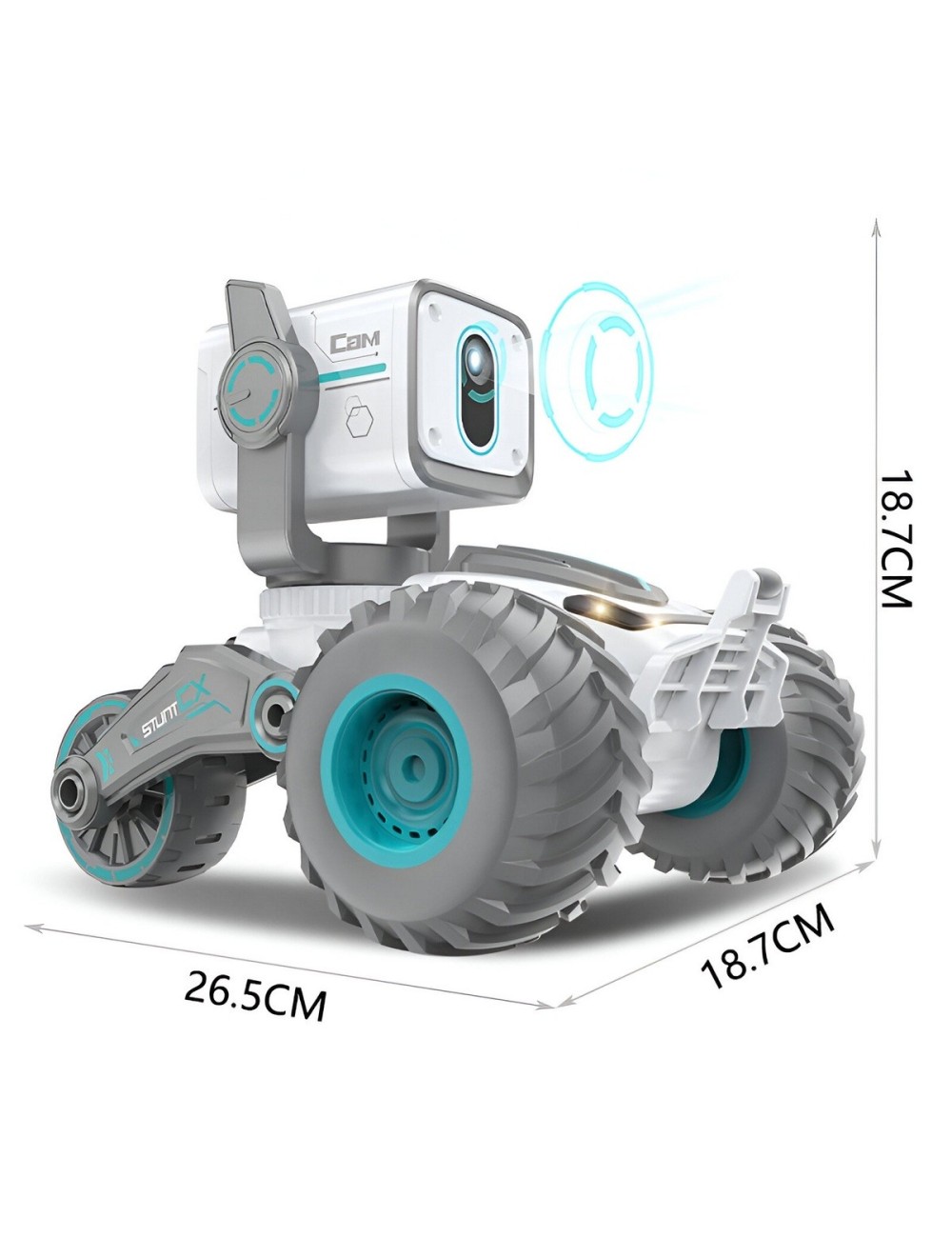 Carro Tanque Con Camara Recargable Juguete + Control Remoto