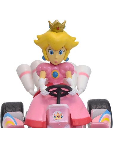 Carro Princesa Peach Carro De Cuerda Juguete