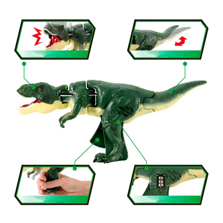 Dinosaurio Rex Mordedor Coleccionable Sonidos Juguete
