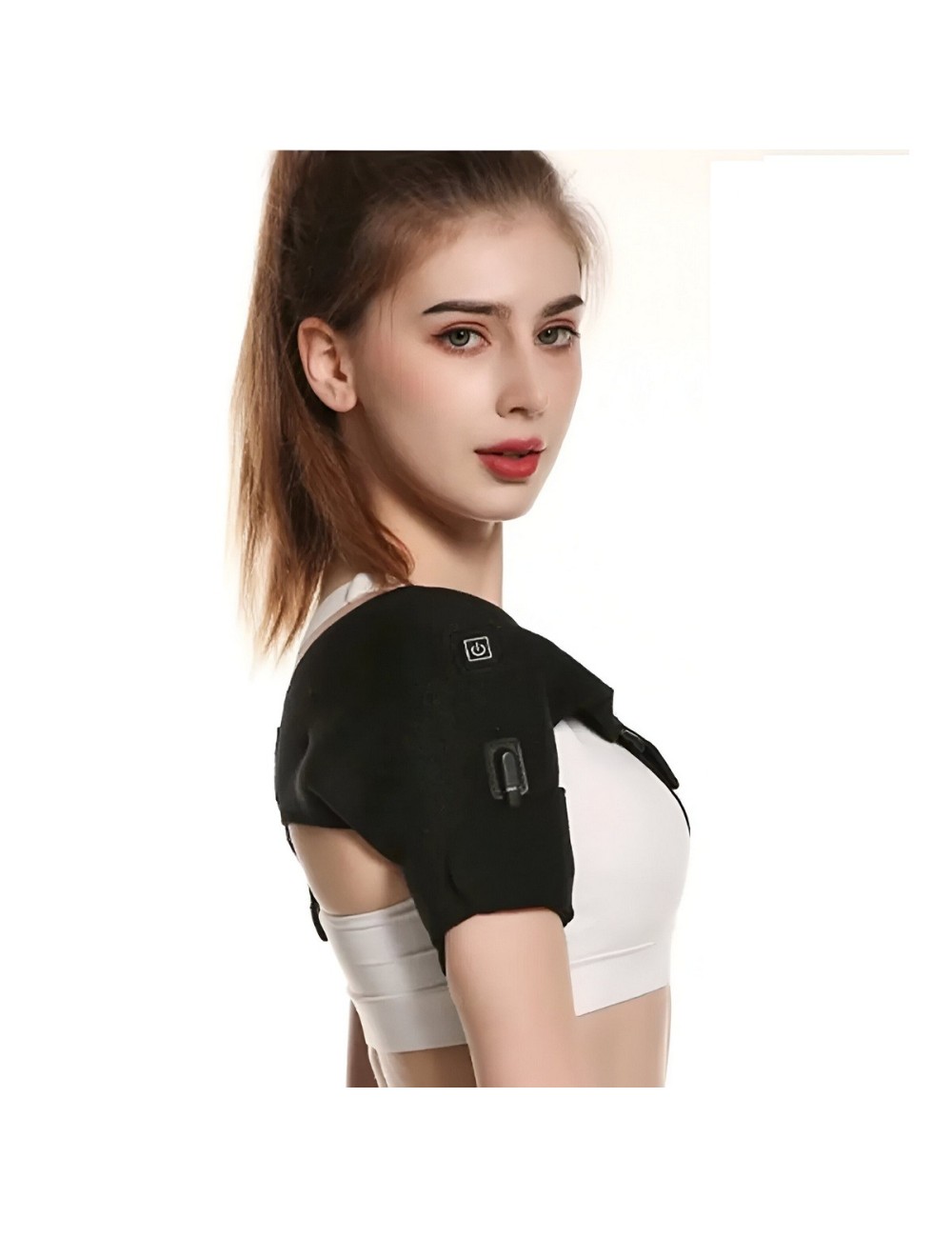 Masajeador Eléctrico Térmico De Hombro Almohadilla Térmica