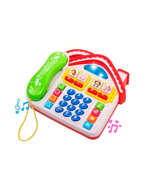 Piano Telefono Casa Juguete Niños Interactivo + Baterias