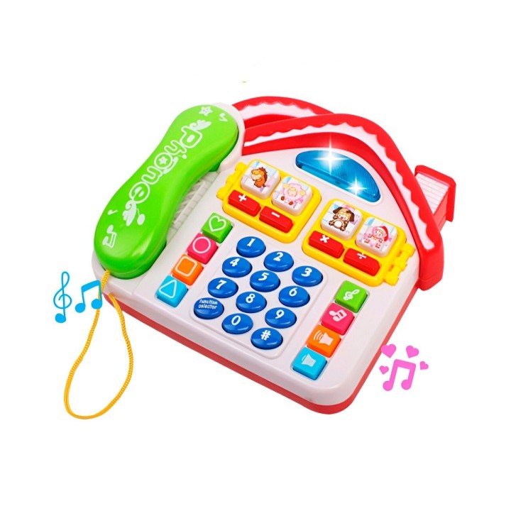 Piano Telefono Casa Juguete Niños Interactivo + Baterias
