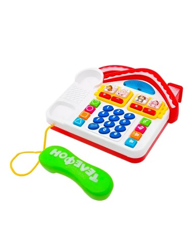 Piano Telefono Casa Juguete Niños Interactivo + Baterias