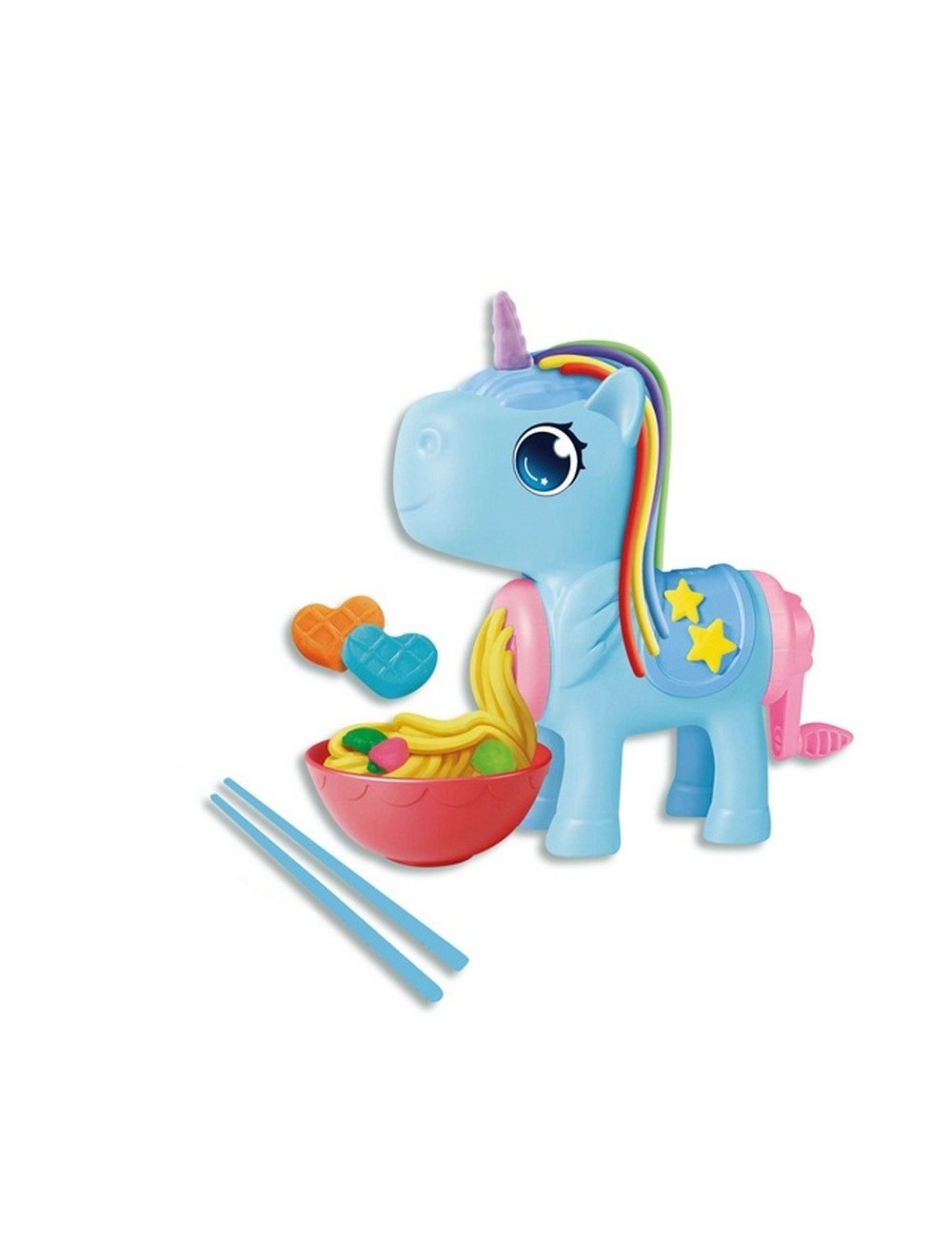 Set / Kit Unicornio Fabrica De Comida Plastilina Juguete