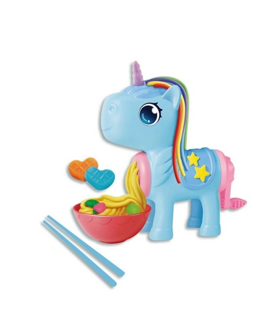Set / Kit Unicornio Fabrica De Comida Plastilina Juguete