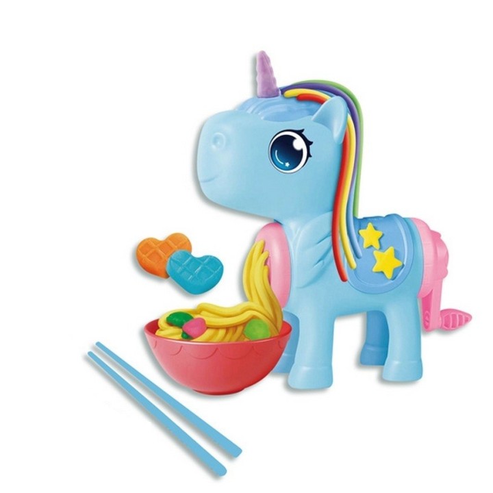 Set / Kit Unicornio Fabrica De Comida Plastilina Juguete