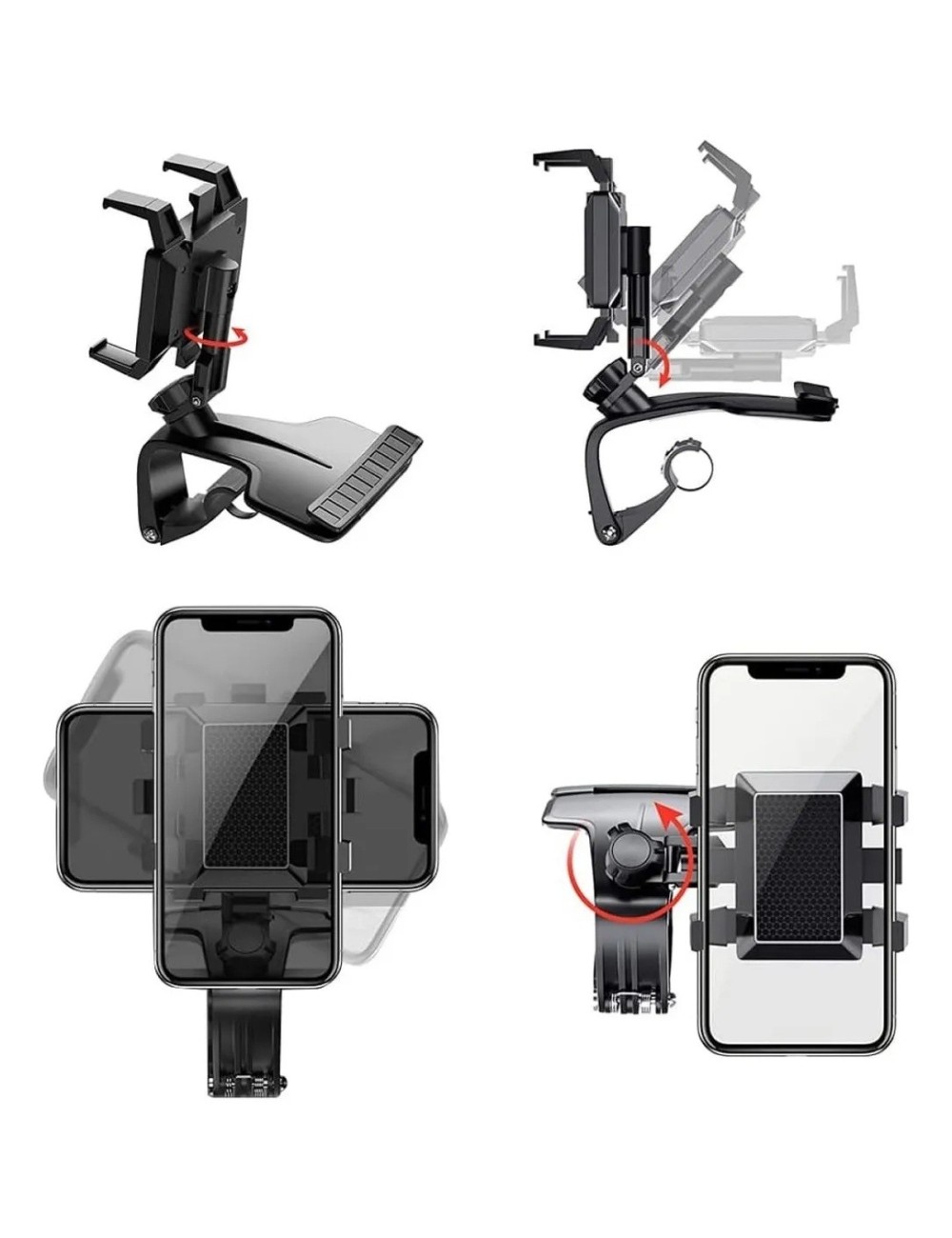 Soporte Celular Giratorio 360° Multifuncional Para Carro