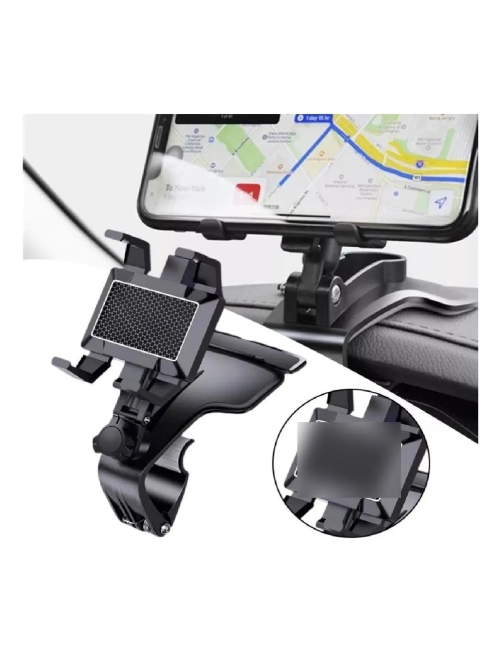 Soporte Celular Giratorio 360° Multifuncional Para Carro