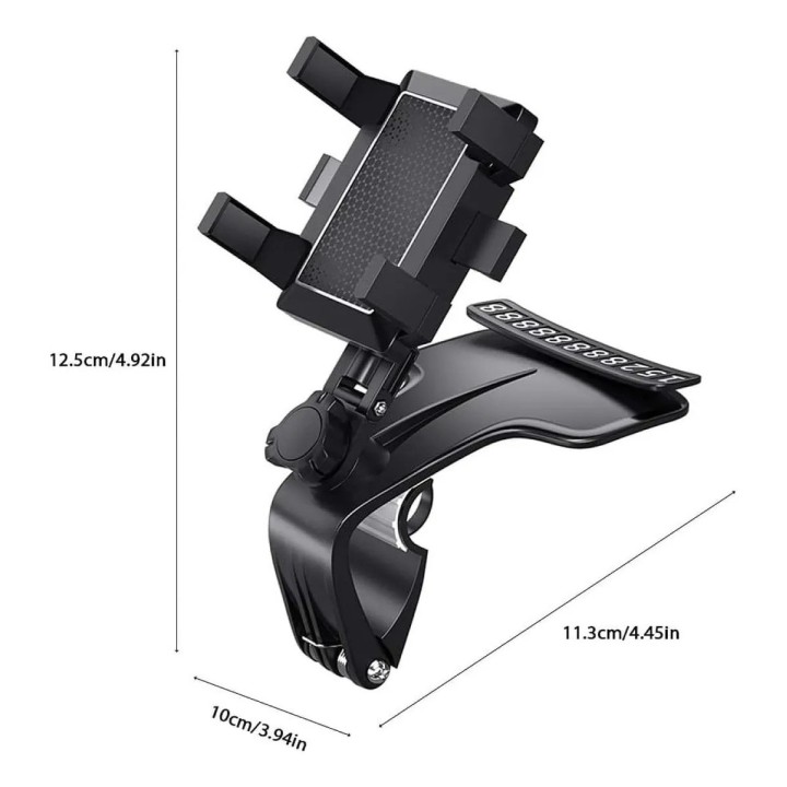 Soporte Celular Giratorio 360° Multifuncional Para Carro