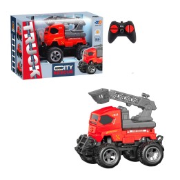 Carro Control Remoto Bombero City Recargable + Baterias