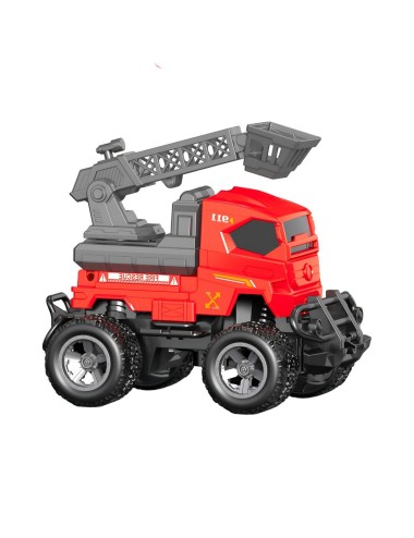 Carro Control Remoto Bombero City Recargable + Baterias