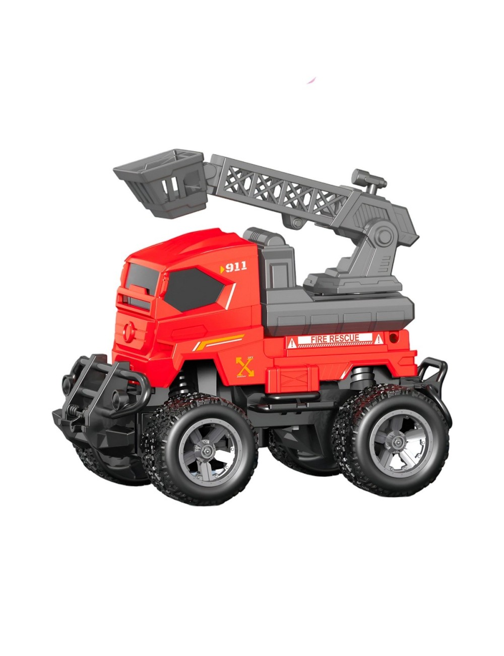 Carro Control Remoto Bombero City Recargable + Baterias