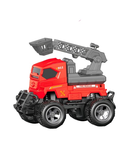 Carro Control Remoto Bombero City Recargable + Baterias