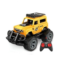 Carro Control Remoto Todo Terreno Jeep Recargable + Baterias