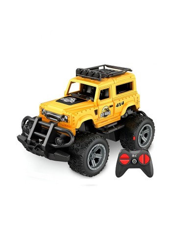 Carro Control Remoto Todo Terreno Jeep Recargable + Baterias