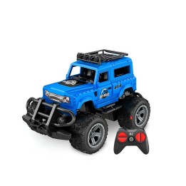 Carro Control Remoto Todo Terreno Jeep Recargable + Baterias