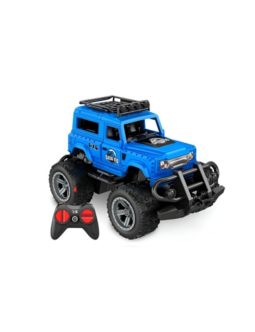 Carro Control Remoto Todo Terreno Jeep Recargable + Baterias
