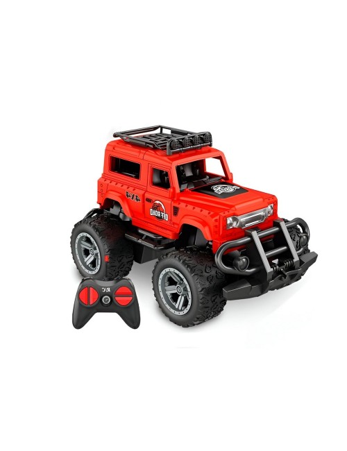 Carro Control Remoto Todo Terreno Jeep Recargable + Baterias