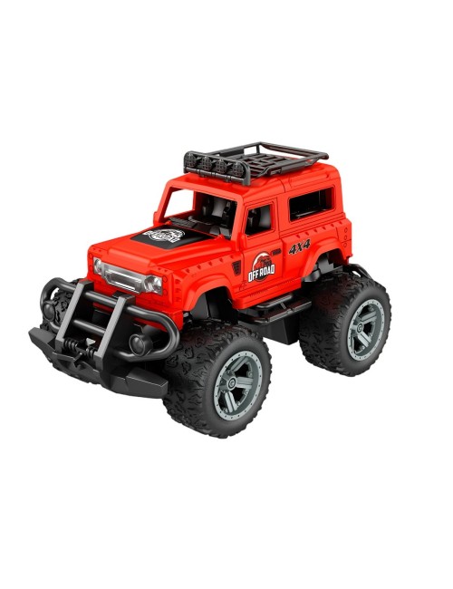 Carro Control Remoto Todo Terreno Jeep Recargable + Baterias