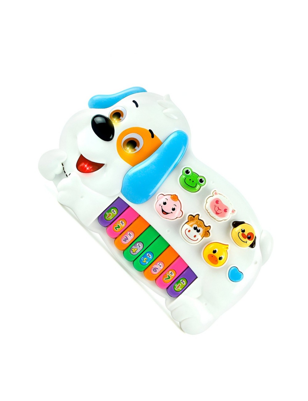 Piano Perro Interactivo Luces Notas Juguete + Baterias