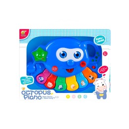 Piano Pulpo Interactivo Luces Notas Juguete + Baterias