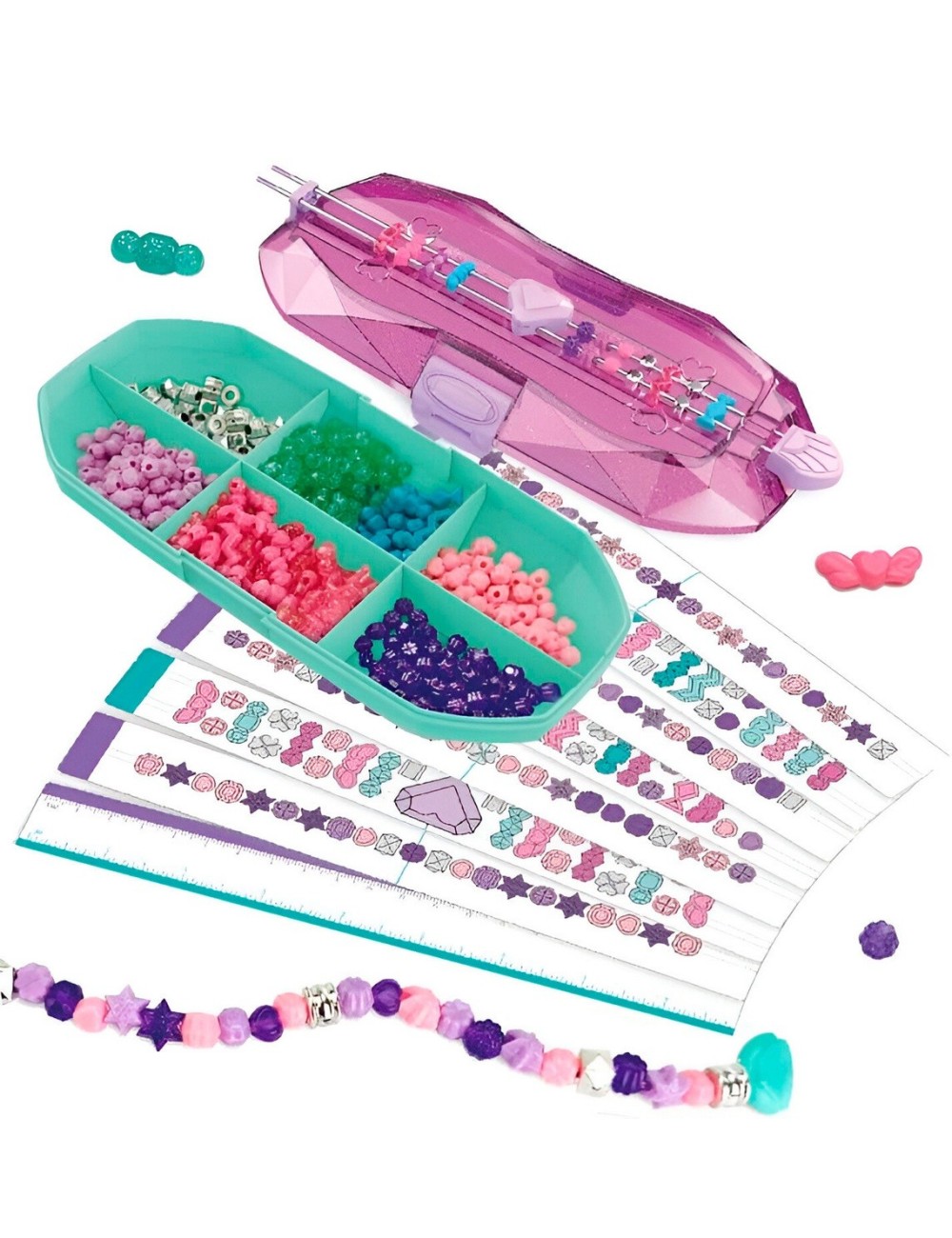 Set Kit Para Hacer Pulseras Bisuteria Pedreria Profesional