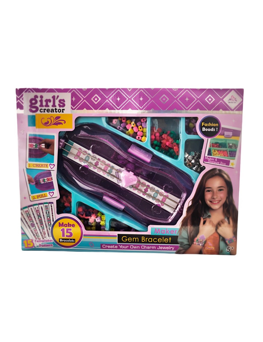 Set Kit Para Hacer Pulseras Bisuteria Pedreria Profesional