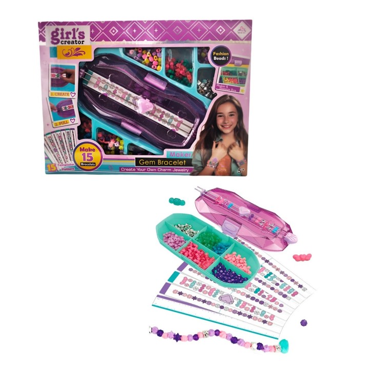 Set Kit Para Hacer Pulseras Bisuteria Pedreria Profesional