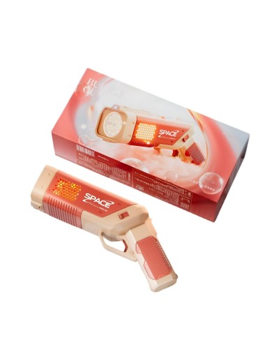 Pistola Burbujas Gun Automática Juguete Interactivo+ Liquido