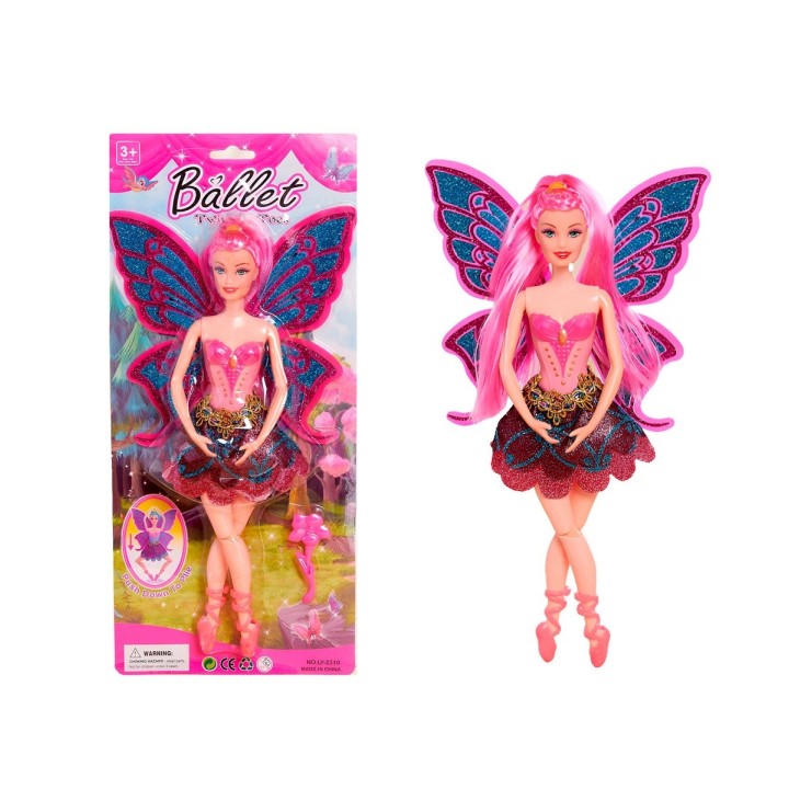 Muñeca Hada Princesa Bailarina Ballet Escarcha Juguete Niña