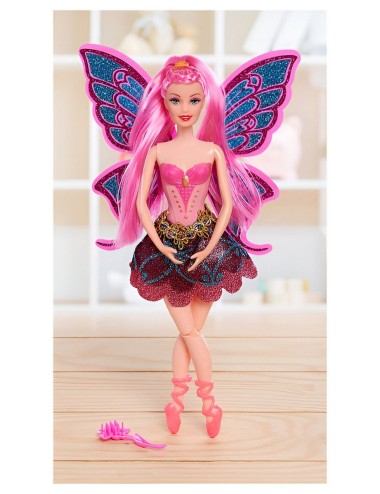 Muñeca Hada Princesa Bailarina Ballet Escarcha Juguete Niña
