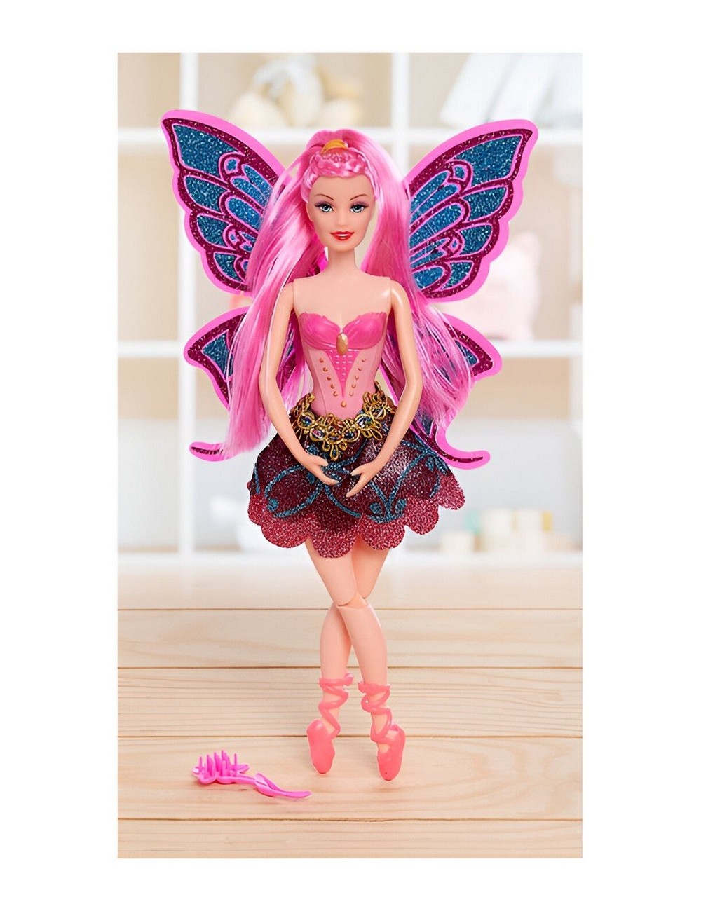 Muñeca Hada Princesa Bailarina Ballet Escarcha Juguete Niña