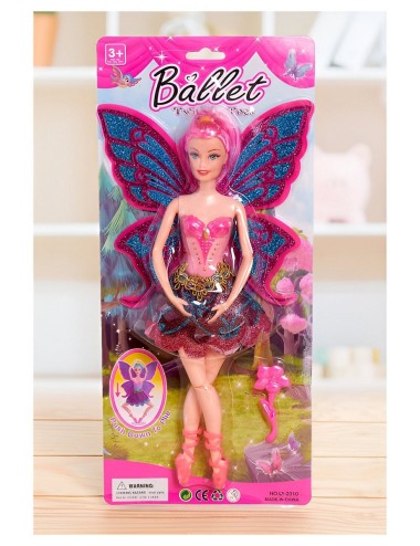 Muñeca Hada Princesa Bailarina Ballet Escarcha Juguete Niña