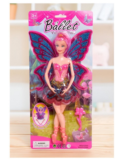 Muñeca Hada Princesa Bailarina Ballet Escarcha Juguete Niña